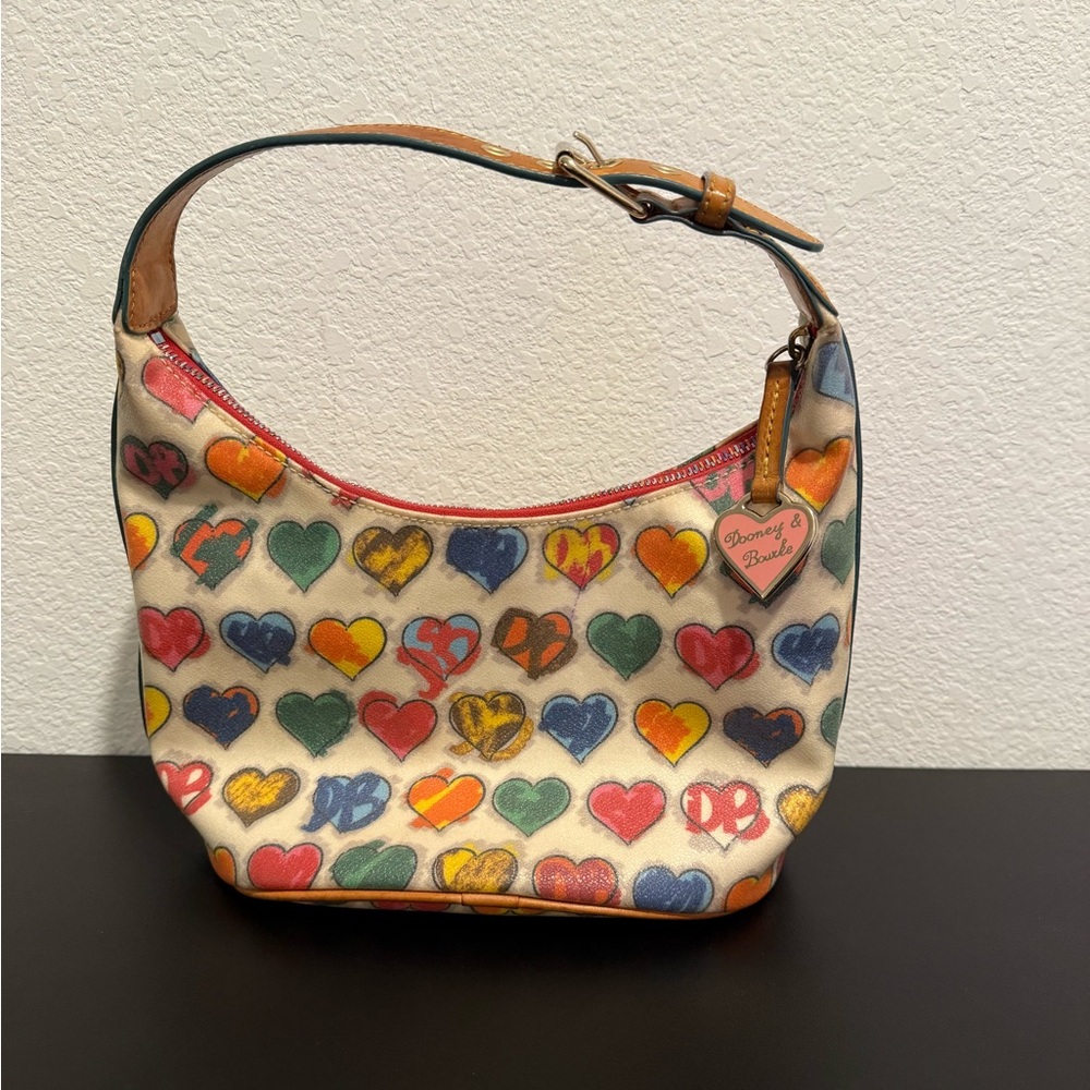 Dooney & Bourke Multicolor Heart Print Women's Bag